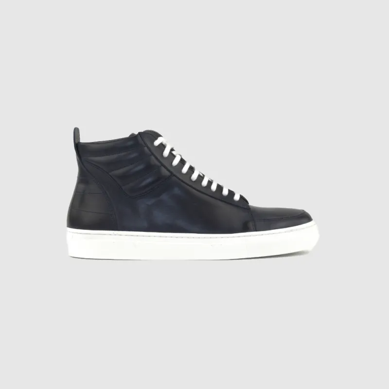 Hightop Sneaker ALEX – Blau