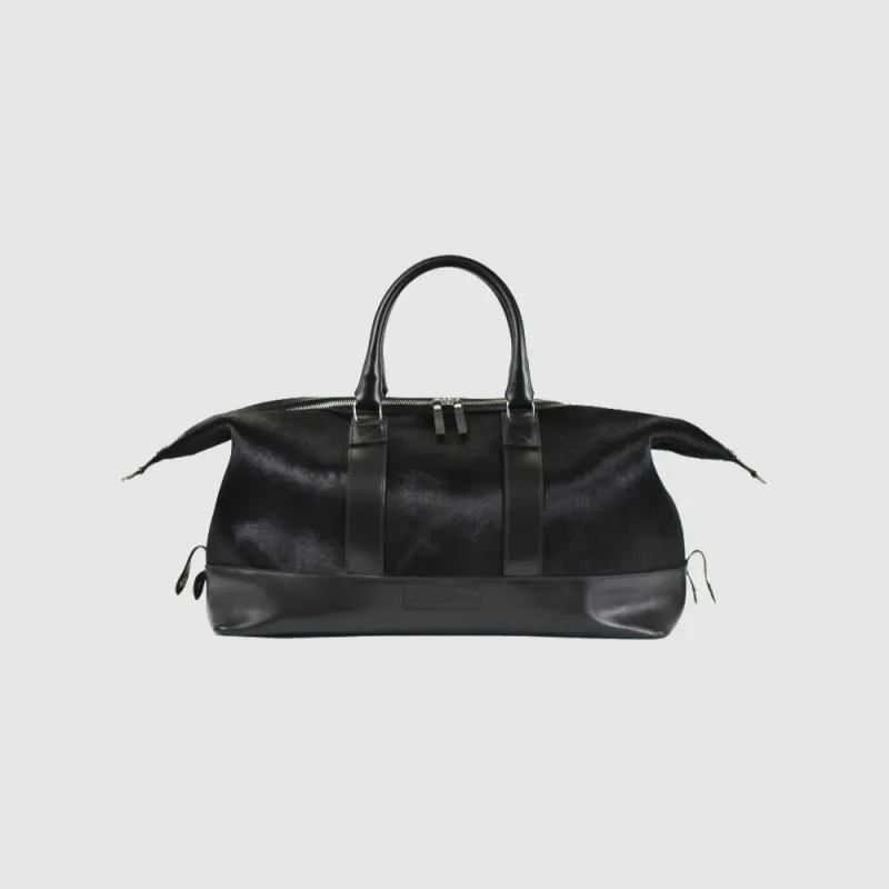 Weekender HARTMUT cow black – Schwarz