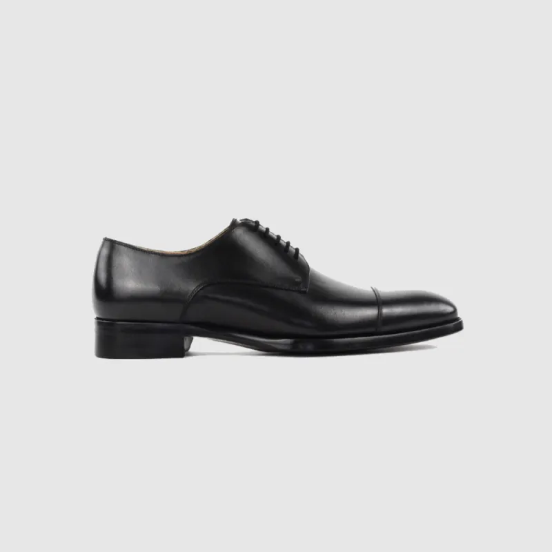 Derby Cap Toe HERMANN – Schwarz