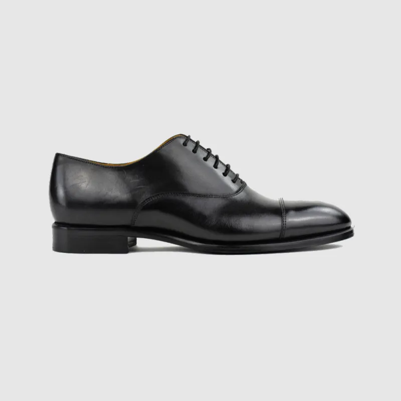 Oxford Cap Toe SÖREN – Schwarz